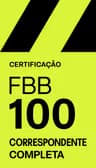 Selo de certificação FBB100 — correspondente bancário completo